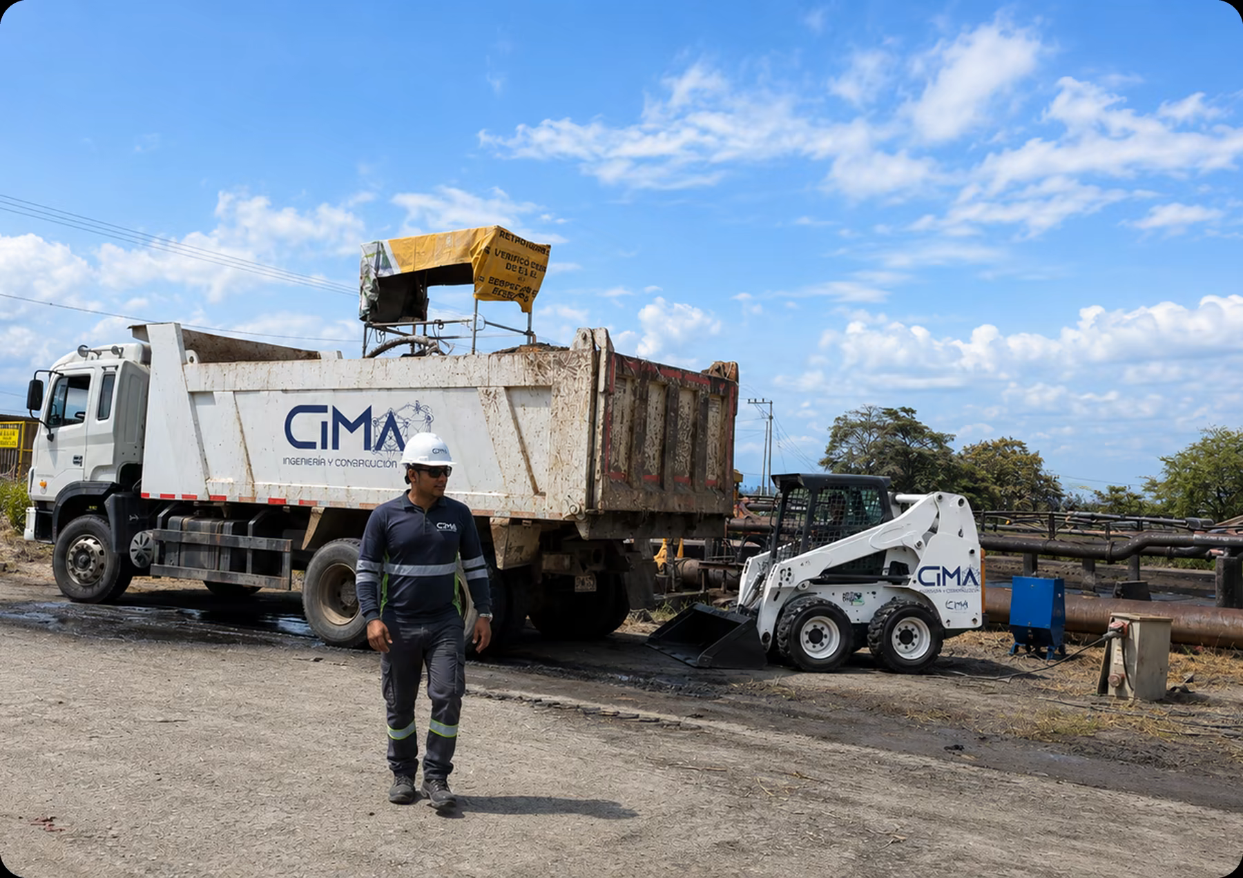 Maquinaria y equipos industriales disponibles para operación en campo