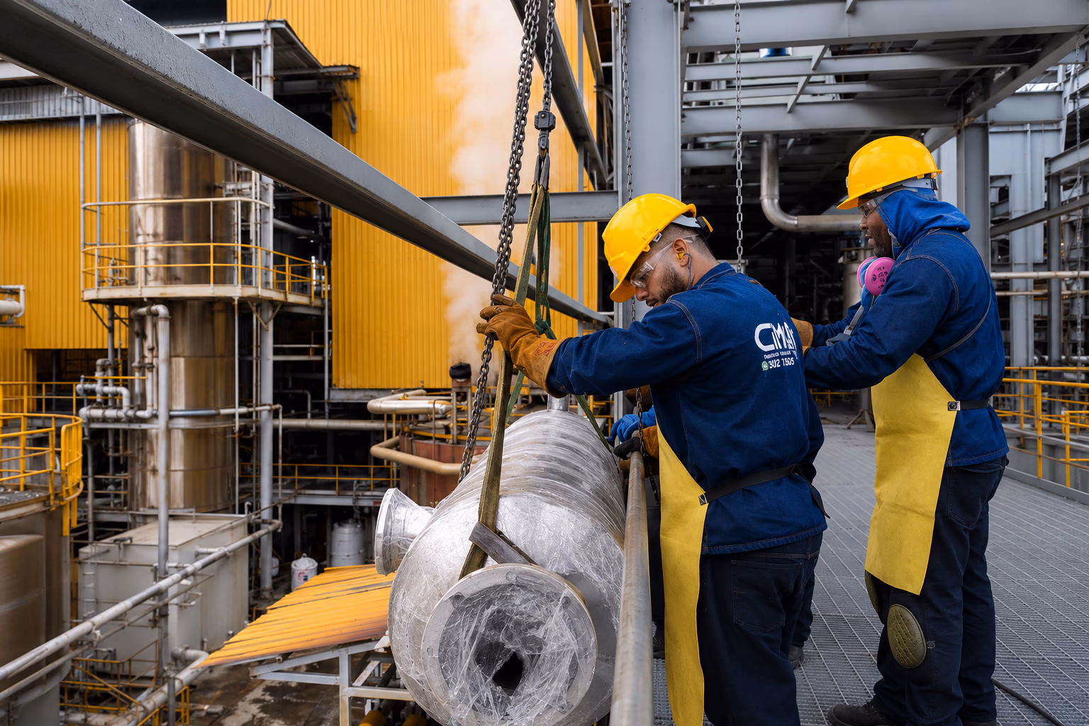 Adecuaciones metalmecánicas en planta industrial